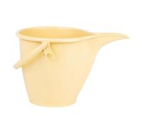 XLWLLNJ Arrosoir Portable avec Poignée Robuste Seau de Jardinage pour Plantes Accessoire Décoratif Au Design Rétro Pot à Arrosage en PP avec Bec Pratique, Jaune