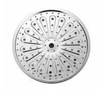 XLWLLNJ Cuiseur Vapeur Acier Inoxydable Support Perforé Haute Résistance Pieds Détachables Répartition Chaleur Optimale Adapté à Toutes Marmites Cuisine Maison Vapeur, 29-8cm