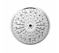 XLWLLNJ Cuiseur Vapeur Acier Inoxydable Support Perforé Haute Résistance Pieds Détachables Répartition Chaleur Optimale Adapté à Toutes Marmites Cuisine Maison Vapeur, 27-8cm