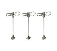 XLWLLNJ Ensemble de 3 Porte-bâtons D'encens, Clips En Acier Inoxydable pour La Maison et L'extérieur, Long