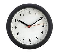 XLWLLNJ Horloge Murale Ronde de 15 cm, adaptée à la Cuisine et à l'école, modèle créatif, Noir Blanc