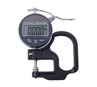 XLWLLNJ Jauge D'Épaisseur Numérique Micromètre Électronique Multifonction Outil de Mesure Portable Appareil D'Épaisseur avec Changeur D'Unités Aluminium Léger, 14 Cm X 9.5 Cm