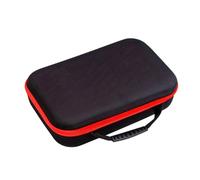 XLWLLNJ Mallette de Perçage Sac de Transport pour Perceuse Boîte à Outils Compartiments Multiples Tissu Oxford Renforcé Résistant Aux Chocs Convient à L'Organ, Bordure Rouge