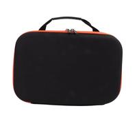 XLWLLNJ Mallette de Perçage Sac de Transport pour Perceuse Boîte à Outils Compartiments Multiples Tissu Oxford Renforcé Résistant Aux Chocs Convient à L'Organ, Bord Orange