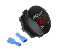 XLWLLNJ Mètre Testeur Universel pour Système 12V-24V Voiture Bateau Écran LED Clair Trois Chiffres Sécurité Protection Fil Fixation Panneau Rapid, Rouge Numérique