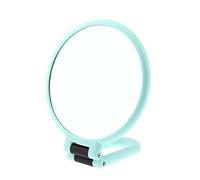 XLWLLNJ Miroir de Poche Double Face - Léger et Portable - Poignée Pliable à 360 Degrés - Idéal pour Votre Maquillage - Miroir de avec Grossissement 5X/, #1 Grossissant X5