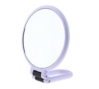 XLWLLNJ Miroir de Poche Double Face - Léger et Portable - Poignée Pliable à 360 Degrés - Idéal pour Votre Maquillage - Miroir de avec Grossissement 5X/, # 11 Grossissant 10x