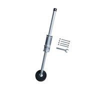 XLWLLNJ Niveleurs D'escalier, Paire de Pieds Stabilisateurs pour échelles Extensibles avec Vis et ntidérapants et Réglables pour échelles, Longueur 50cm