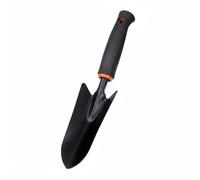 XLWLLNJ Pelle de Jardinage Pelle Main Truelle Transplantoir Sarcloir Acier Fer Revêtu Protection Contre Poignée Caoutchouc Souple Adaptée au Potager Entretien Massifs, Pelle Étroite