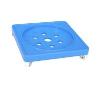 XLWLLNJ Plateau Mobile pour Bouteille de Base Support roulettes Plateau Rond Matériau Fixation Adaptée au Transport de Cylindres Aménagement
