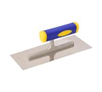 XLWLLNJ Plâtoir Finition Plâtrage Inoxydable Taloche Manuelle Outil Planche Base Non Adhérente Angle Carré Conçu pour Construction Décoration Intérieure Trava, 300mmx95mm
