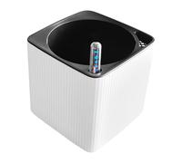 XLWLLNJ Pot de Fleur Autonome Jardinière Auto-arrosante Indicateur Visuel d'eau Récipient à Fleurs Design Polyvalent Adapté Salon Chambre Patio Balcon Jardin, S
