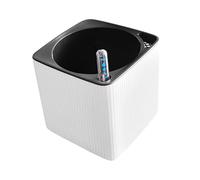 XLWLLNJ Pot de Fleur Autonome Jardinière Auto-arrosante Indicateur Visuel d'eau Récipient à Fleurs Design Polyvalent Adapté Salon Chambre Patio Balcon Jardin, M