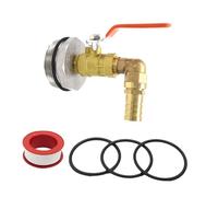 XLWLLNJ Robinet pour Fût de 55 Gallons, étanche, Facile à Installer, Filetage de 2 Pouces, Prise à Angle Droit