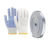 XLWLLNJ Sangle Métallique Galvanisée pour Tuyaux, Rouleau de Feuillard, Accessoires Multi-usages pour Tuyaux