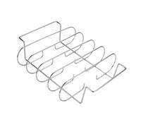 XLWLLNJ Support à Côtes Antiadhésif pour Barbecue 10,2 X 12,4 X 2,8 Pouces Accessoires