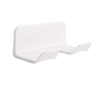 XLWLLNJ Support Sèche-cheveux Support Sèche-cheveux Organisateur Porte-sèche-cheveux Porte-outil Rangement En PP Sans Perçage Adapté à La Salle de Bain Maison, Blanc