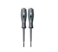 XLWLLNJ Tournevis Cruciforme Plat, Stylo électrique, Multifonctions Numérique, Outil Portable de Détection de Tension pour électriciens, Testeur de