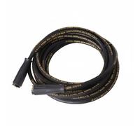XLWLLNJ Tuyau de Nettoyeur Haute Pression Tuyau Flexible Raccord Tuyau de Lavage Rallonge Acier Caoutchouc Renforcé Résistant aux Plis et à la Haute Pression, Tuyau Fileté 16MPA
