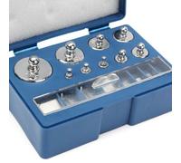 Xm 17 Pièces Total 211.1g Farm Ar 10mg-100g Grammes Pèse Précision Calibrage Échelle Ensemble De Poids Kit Avec Pince À Épiler Test Bijoux Échelle