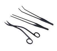 Xm 3 Pcs Ciseaux En Acier Inoxydable Robuste Multifonctionnel Aquascape Pince À Épiler Ensemble Ciseaux De Couture - Aiguiseur