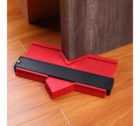 Xm 5/6 Pouces En Plastique Profil Copie Jauge Contour Jauge Duplicateur Contour Échelle Modèle Bois Marquage Outils Carreaux Outil Général
