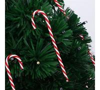 Xm Bâtons De Marche Décoratifs Créatifs 24 Pièces Marqueurs De Fête De Noël Pour Arbre De Noël Pendentif Suspendu Fournitures De Noël A2