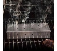 XM Boîte de Barbecue copeaux de bois Pour intérieur extérieur charbon de bois Barbecue Grill viande infusée fumée saveur accessoires boîte de fumée
