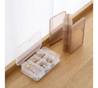 Xm Boîtes À Bijoux 1pc 10 Grilles Boîte De Rangement De Bijoux Double Couche Boîte De Rangement En Plastique Boîte De Rangement De Boucles D'oreilles De Bureau Conteneurs 2019