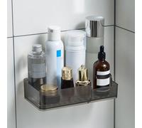 Xm Étagère De Rangement De Salle De Bain Brosse Caddie De Douche Adhésif Étagère De Cuisine Organisateur Porte-Papier Permettant De Gagner De L'espace Étagère De Salle De Bains