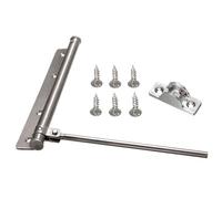 Xm Fermeture De Porte En Acier Inoxydable Fermeture À Un Seul Ressort Réglable Sur Surface Fermeture Automatique Quincaillerie De Porte Résistante Au Feu 45kg