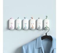Xm Hameçon Mural Sans Couture 6 Pièces Crochet Mural Réutilisable Pour Cuisine Salle De Bains 2019 Nouveaux Produits Décor Suspendu Pour La Maison