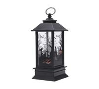 Xm Lampe Décorative Pour Fête D'halloween Motif De Citrouille Simulation De Lampe De Kerosene Lampe Hantée Maison Bougie Accessoires De Fête A45