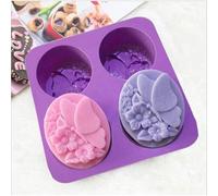 Xm Moule À Savon Papillon En Silicone 18.5*16.5cm Bricolage Fait À La Main Ustensiles De Cuisson Dessert Décoration Cookies Pochoir De Fondant