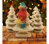 Xm Poupées À Cheville En Bois Bricolage 10 Pièces Arbre Décoration De Gâteau De Mariage Jouet Peint Pour Enfants Figures Non Peintes Fournitures D'artisanat D'art Bricolage
