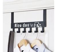 Xm Support De Rangement Pour Chapeaux À Usage Domestique Au-Dessus De La Porte Support De Cintre En Métal Support De Rangement Pour Chapeaux De Manteau Rangement De Sacs À Serviettes