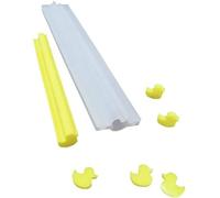 Xm Tube Silicone Moule Bricolage Caneton Forme Savon Moule Savon Moule Savon Tube Moule Pour Gâteau Artisanat Cuisson Décoration