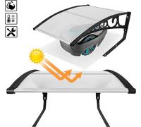 XMTCEH Garage pour tondeuse à gazon Robot de tonte Carport Robot de tonte 103x81cm Toit de garage Housse de protection contre la pluie, la grêle et les rayons UV
