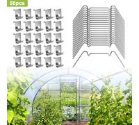 XMTECH 14 pièces UV-résistant polycarbonate alvéolaire 700g/㎡ double plaque alvéolaire ondulée plaque de serre pour le jardin Serre(605x1210x4mm, Transparent)