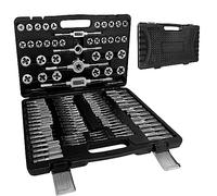 XMTECH Jeu de 110 tarauds M2-M18 pour tarauds fins