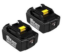 XNJTG 2 Pièces 18V 5500mAh Batterie pour Makita 18V Batterie | Compatible Makita 18V BL1860B BL1860 BL1850 BL1850B BL1840 BL1830 BL1840B