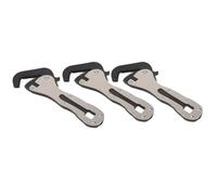 Xnuiasqe 2X Mini Clé à Étau à Tuyau Courte, Outil 2 en 1 Mini uto-Ajustable pour Espaces Réduits, Entraînement 1/4 Pouce Intégré