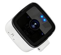 Xnuiasqe Caméra de Fenêtre avec Détection de Vision Nocturne, Caméras de Sécurité Safe View pour pour Protection, Carte Mémoire de 64 Go, Adaptateur Secteur EU 2.4G, Prise EU.