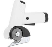 Xnuiasqe Ciseaux Électriques Rechargeables sans, Coupe-Carton, Outil Rotatif de Coupe de Boîte Électrique avec Verrou de Sécurité pour Tissu B.