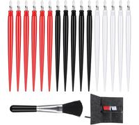 Xnuiasqe Ensemble de 18 Outils Artistiques à Gratter : Stylos de Coloriage, Stylets et Pochette pour Adultes. Idéal pour la Peinture sur Papier et la Planche à Gratter.