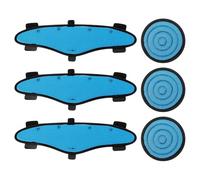 Xnuiasqe Ensemble de Doublure de Refroidissement, Pack de 6 Bandeaux Absorbants pour Casques de Sécurité et Coussin Supérieur Lavables.