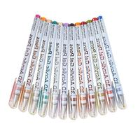 Xnuiasqe Ensemble de Stylos Gel, Ensemble de Stylos Gel 3D, Stylos Gel Colorés Infusés pour Gribouillage, Dessin, Projets DIY, Arts et Artisanat.
