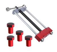 Xnuiasqe Établi de Menuiserie avec Étau à Inertie, Ensemble de 4 Serre-Joints avec Chiens de Banc de 19 mm et Pads en Silicone Antidérapants.