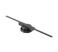 Xnuiasqe Lampe Holographique PD42 Projecteur Hologramme 3D Ventilateur Affichage WiFi Publicité Logo Lumière Lame de Ventilateur Remplaçable Projecteurs EU Prise EU