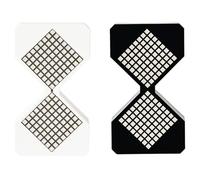 Xnuiasqe Minuteur de Sable Électronique de Détection, Ornement de Décompression pour Bureau à Domicile, Décoration de Bureau, 2 Pièces, Minuteur à Sablier.